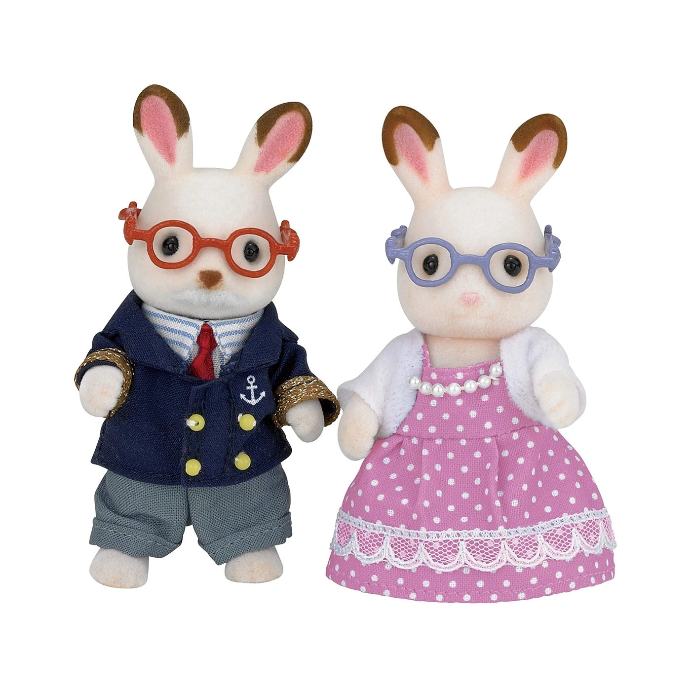 Hopscotch Rabbit Grandparents - George + Patricia 2 pcs