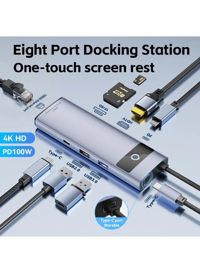 USB C Docking Station - 4K HDMI 100W PD Gigabit Ethernet
