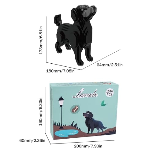 Micro Dog - Flat-coated retriever 1546 pcs