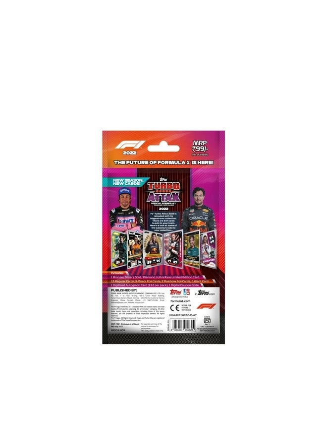 F1 Turbo Attax - 21pcs