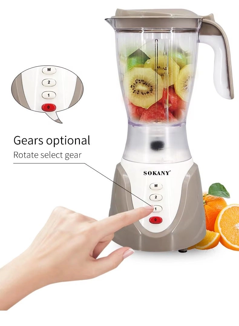 SK-158 - Multifunction Blender Juicer Grinder White
