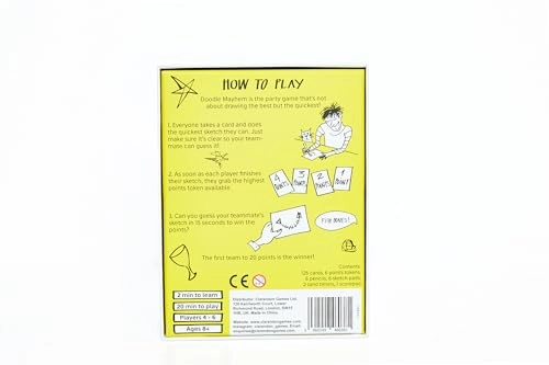 Doodle Mayhem - English 8 years