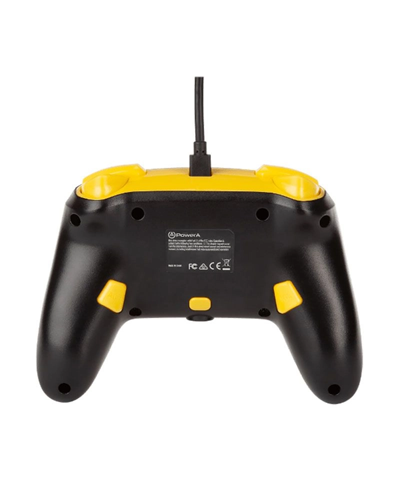 Pikachu Charge Pokémon Enhanced Wired Controller - Switch