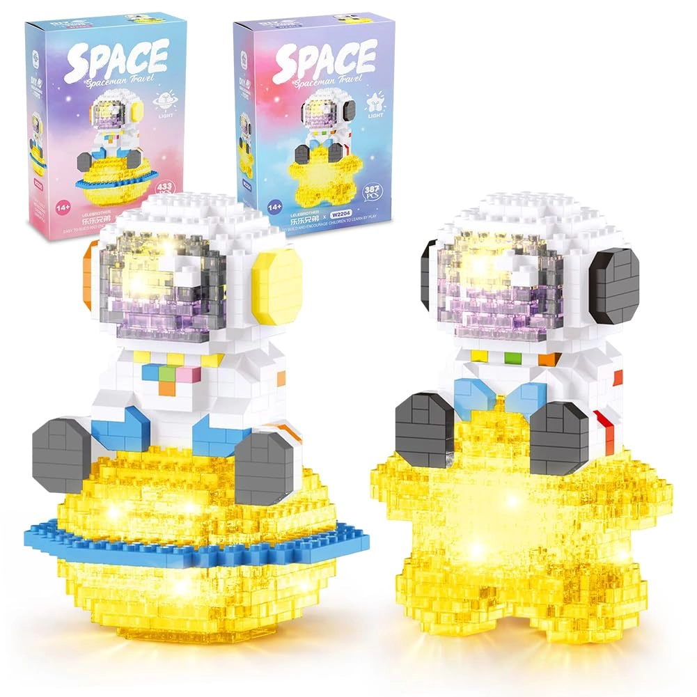 FCXVXCL Astronaut Mond Figuren - soccer 1500 pcs