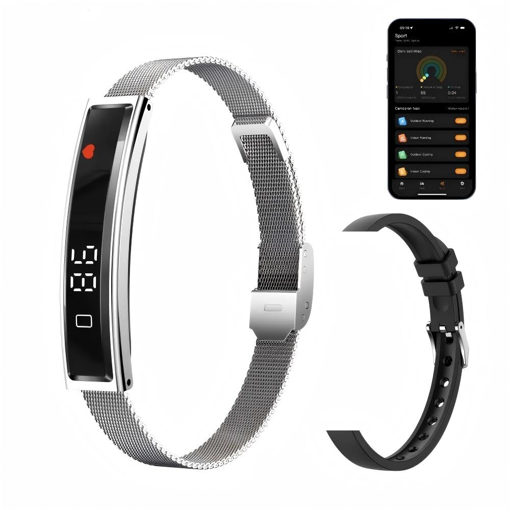 ZBNMY Health Smart Bracelet - Heart Rate Blood Oxygen Sleep Monitoring