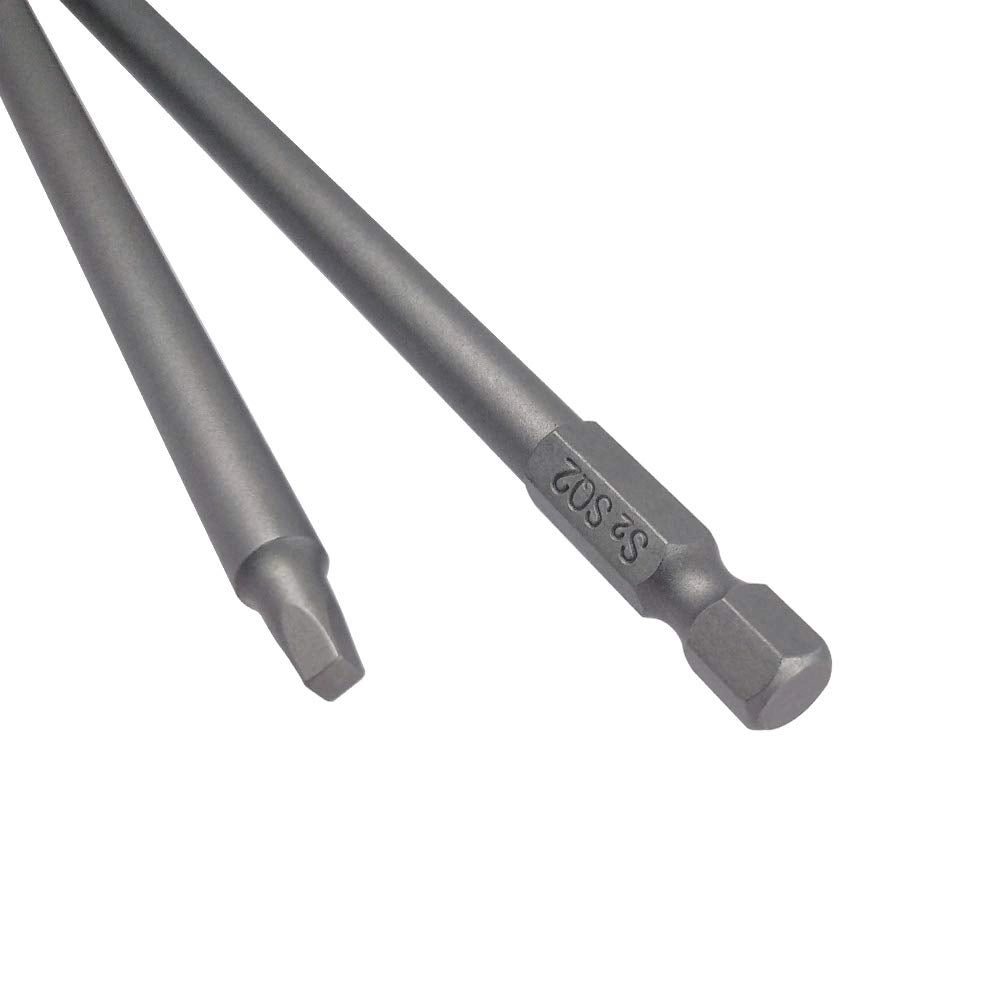 Square Head Bits - 10pcs 5.9 Inch