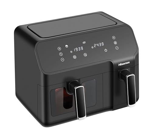 Air Fryer H09AFBK2S5 - Dual Cooking Zone; 8 Preset Programs; 360° Circulation