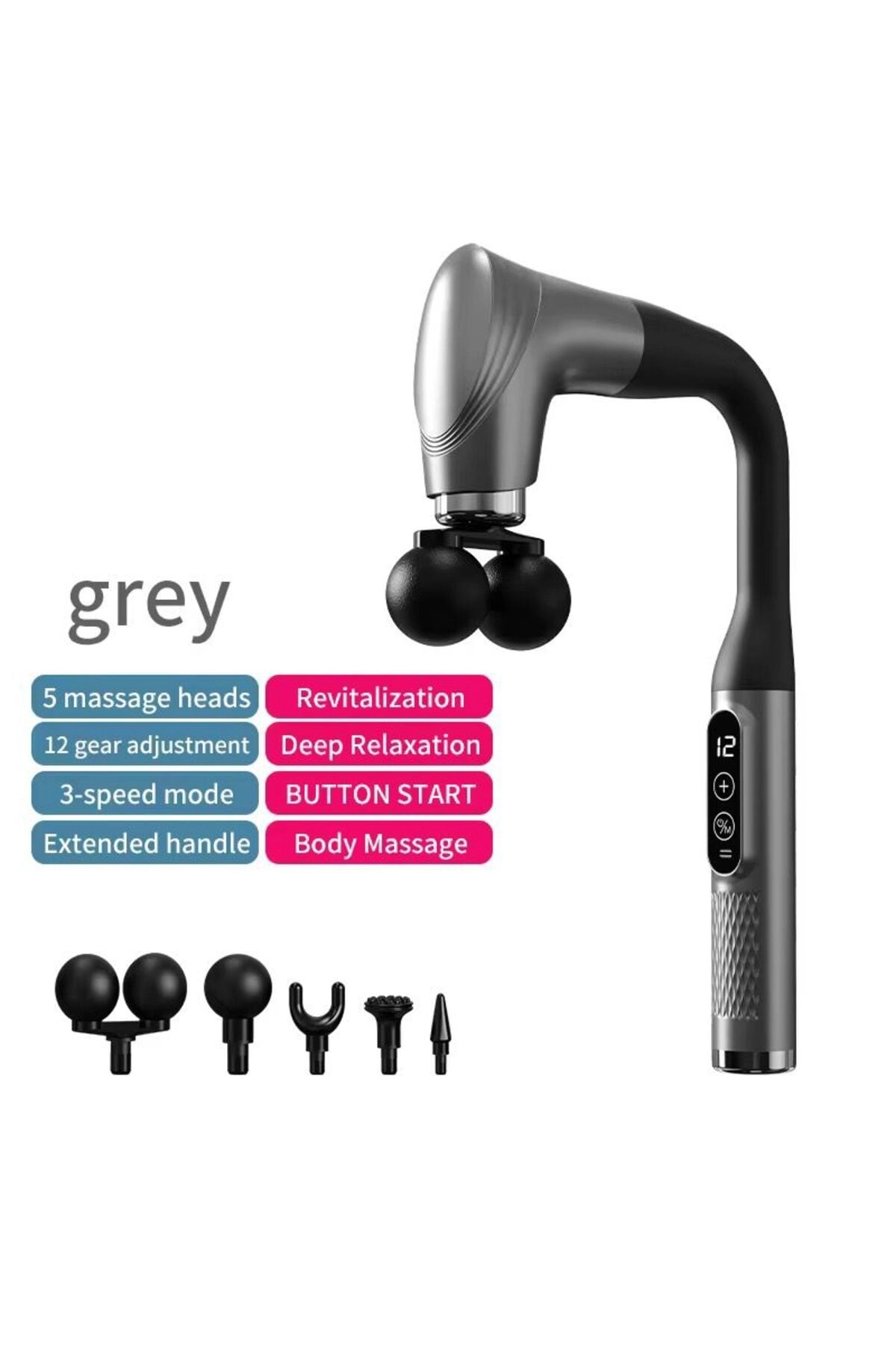 Tradeo 3675152259544 Massage Gun
