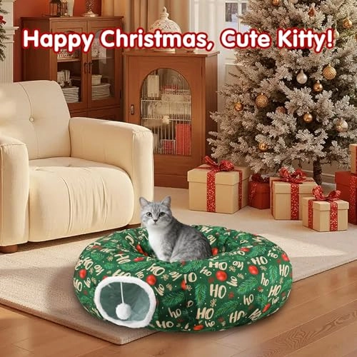 Cat Donut Tunnel - cotton