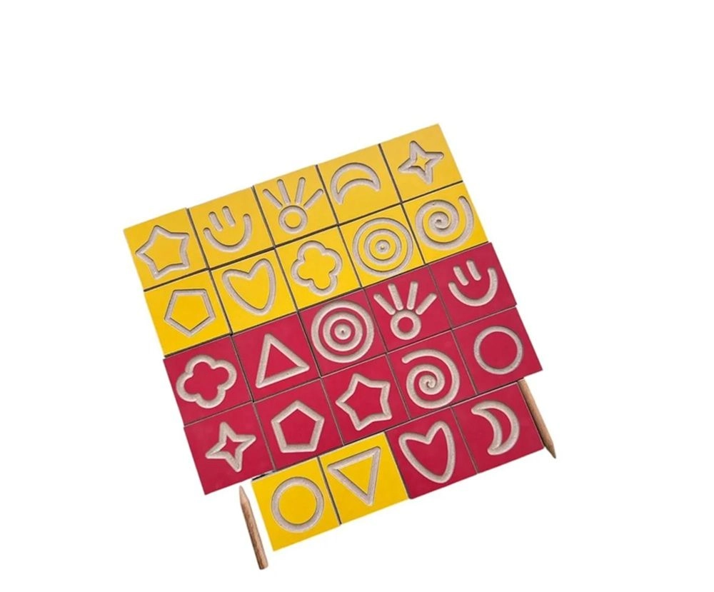 Pre Writing Shapes Set - 3 years and above 24 Pcs