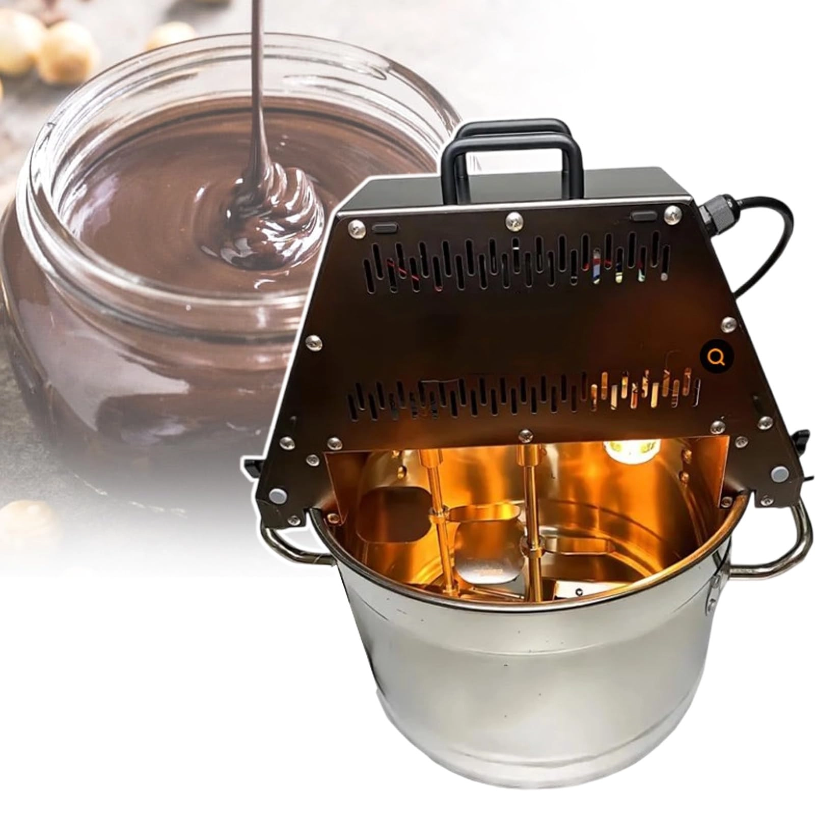 FLNOZAMZ Stationary Cooking Mixing Machine - 10L 60W