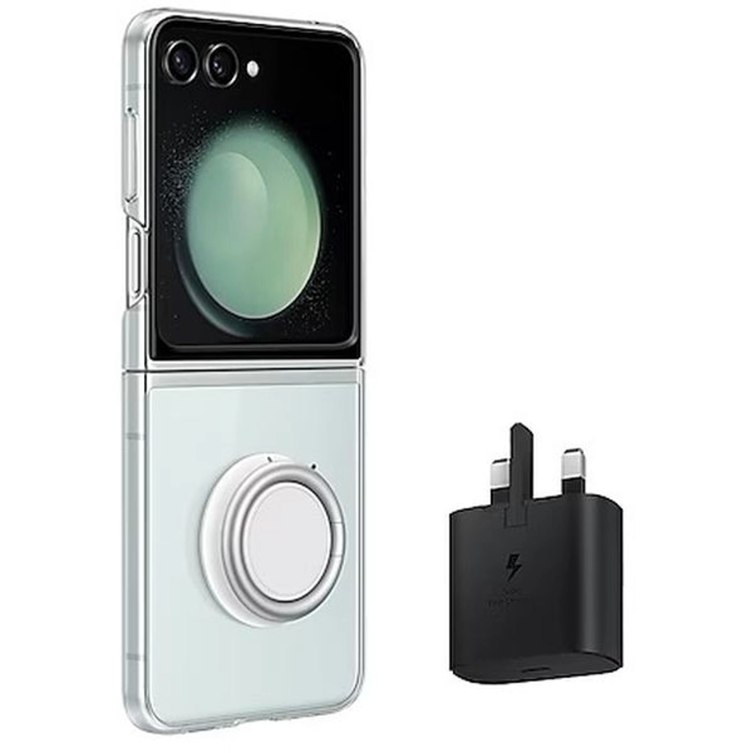 Samsung Flip 5 Case + Power Adapter - Case Cover for Galaxy Z Flip5