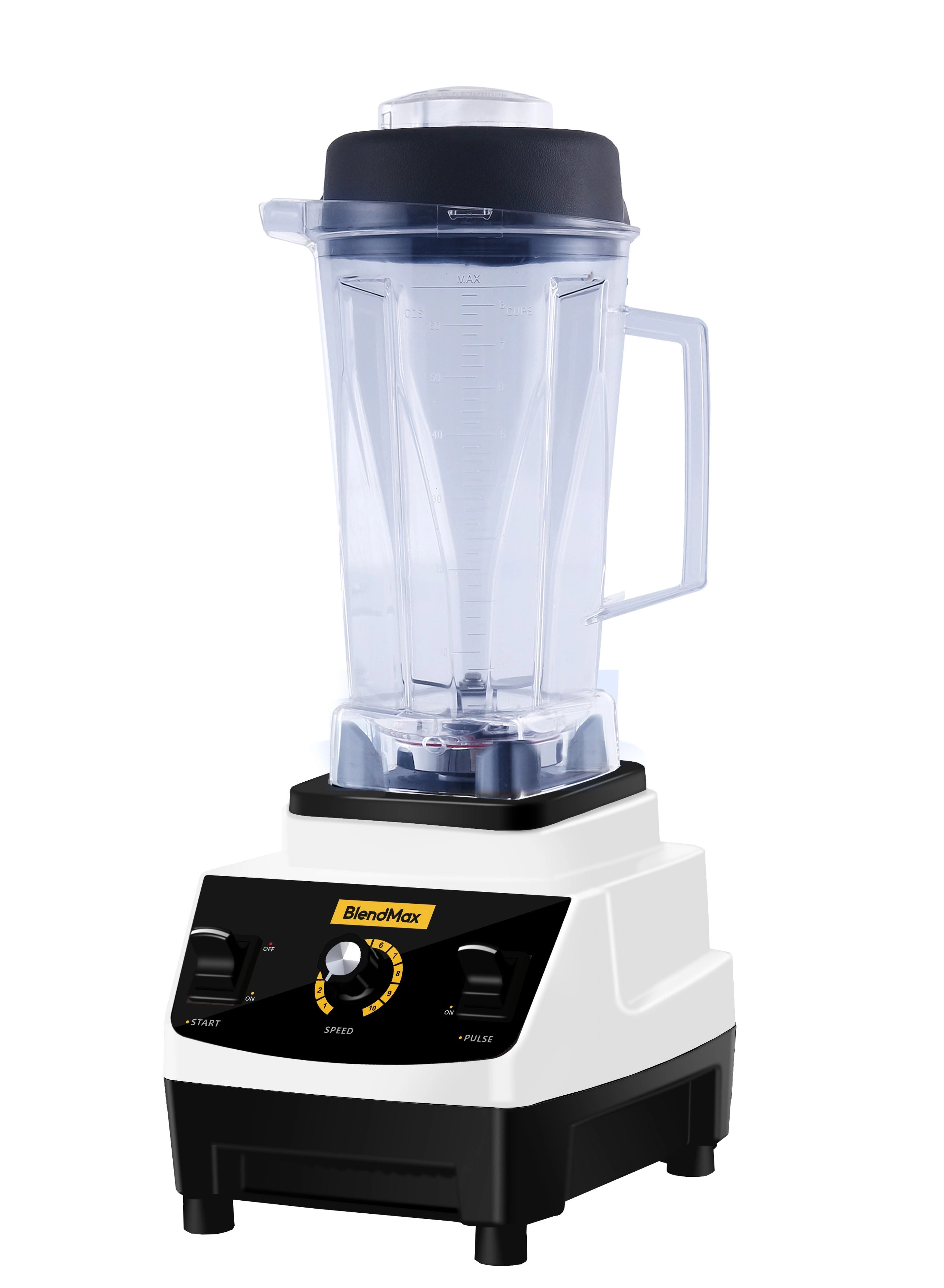 BlendMax BMM-2000 - Classic Blender 10 variable speeds Jar pad sensor