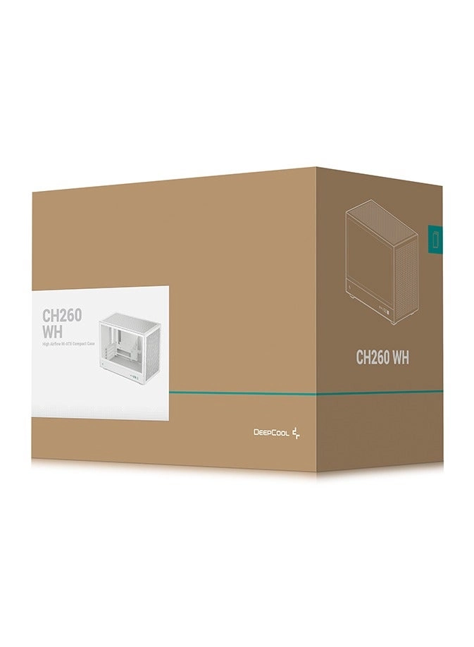 CH260 - tempered glass side panel Micro-ATX