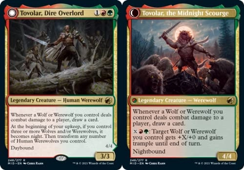 Wizards of the Coast Tovolar, Dire Overlord // Tovolar, the Midnight Scourge