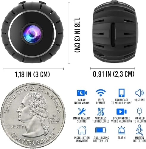 Mini Camera - 1080p 30 frames per second