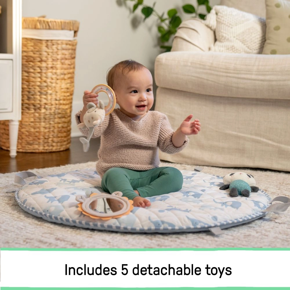 Every Season Plush Lambswool Play Gym - 0 months