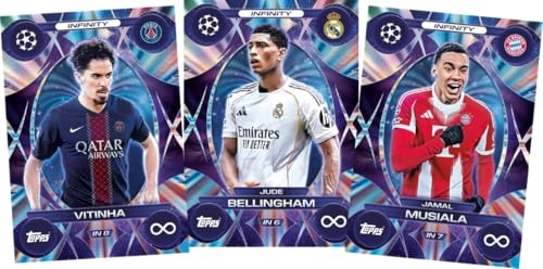 UEFA Champions League Match Attax 2025 - 4pcs