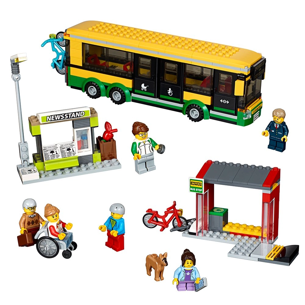 LEGO City Town Bus Station (60154)