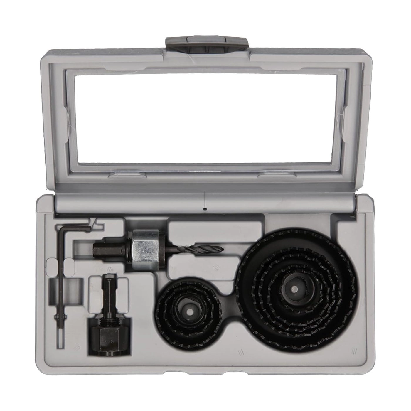 Hole Saw Kit - 19mm to 64mm wood plastic drywall thin metal sheets