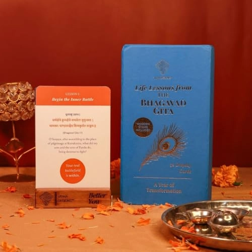 Bhagavad Gita Card Deck - 52 Cards Multicolor