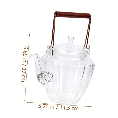 Gooseneck Tea Pot - borosilicate glass 800 ml