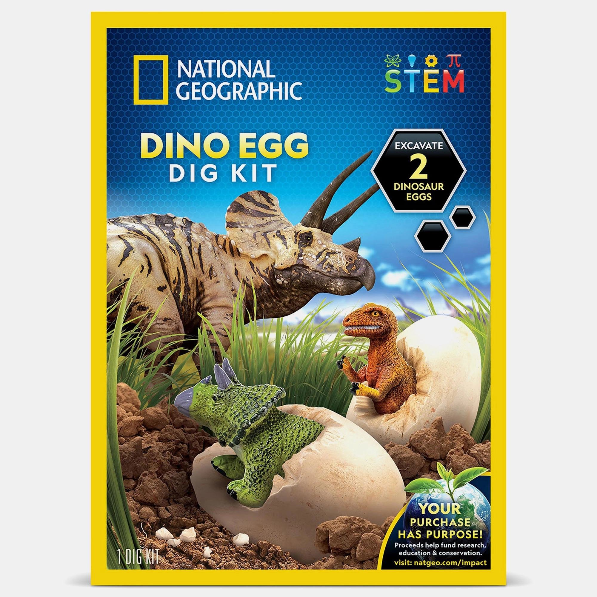 National Geographic Dino Egg Dig Kit