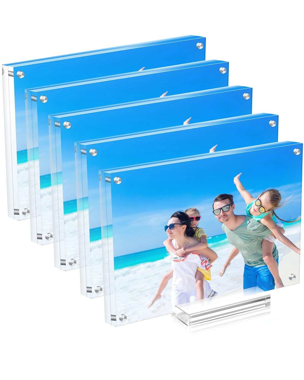 UOIFIP Acrylic Picture Frame - 5 x 7" Pack