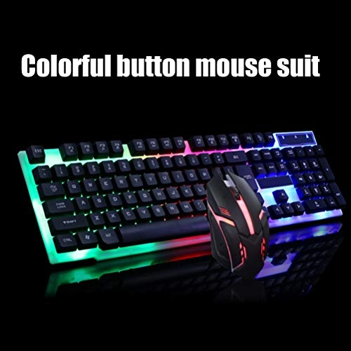 Gaming Keyboard and Mouse Combo - Wired