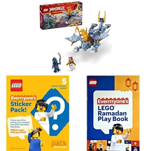 NINJAGO Young Dragon Riyu (71810) - Minifigures Book & Surprise Stickers