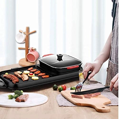 Electric Barbecue Hot Pot - Smokeless Non Stick