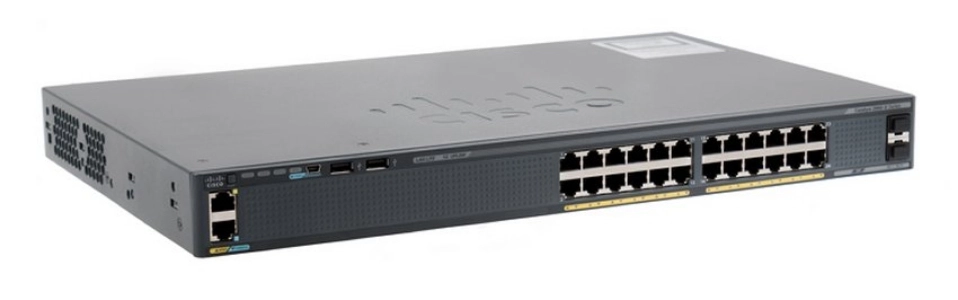 WS-C2960X-24TS-L 24-ports