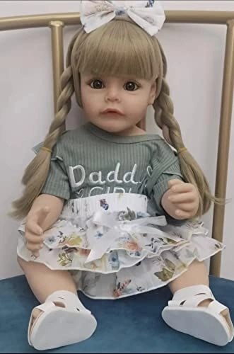 Princess Sue-Sue Reborn Baby Doll - 55 cm Silicone Blue Eyes