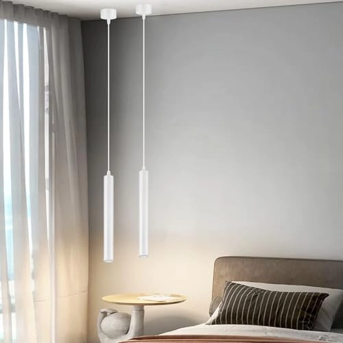 LED Cylinder Pendant Light - 200cm