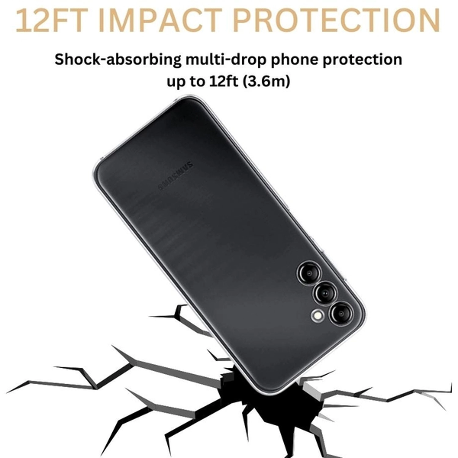 Case - TPU-PC Case Screen Protector for Galaxy A74