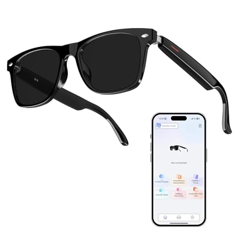 AI Smart Glasses - AI Translation 110+ Languages Bluetooth