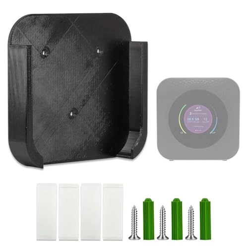 Nighthawk M5 Wall Mount Router Mount - 1 x wall bracket, 4 x nano tape, 3 x screw set M1 / M2 / M5 / MR1100 / MR5200