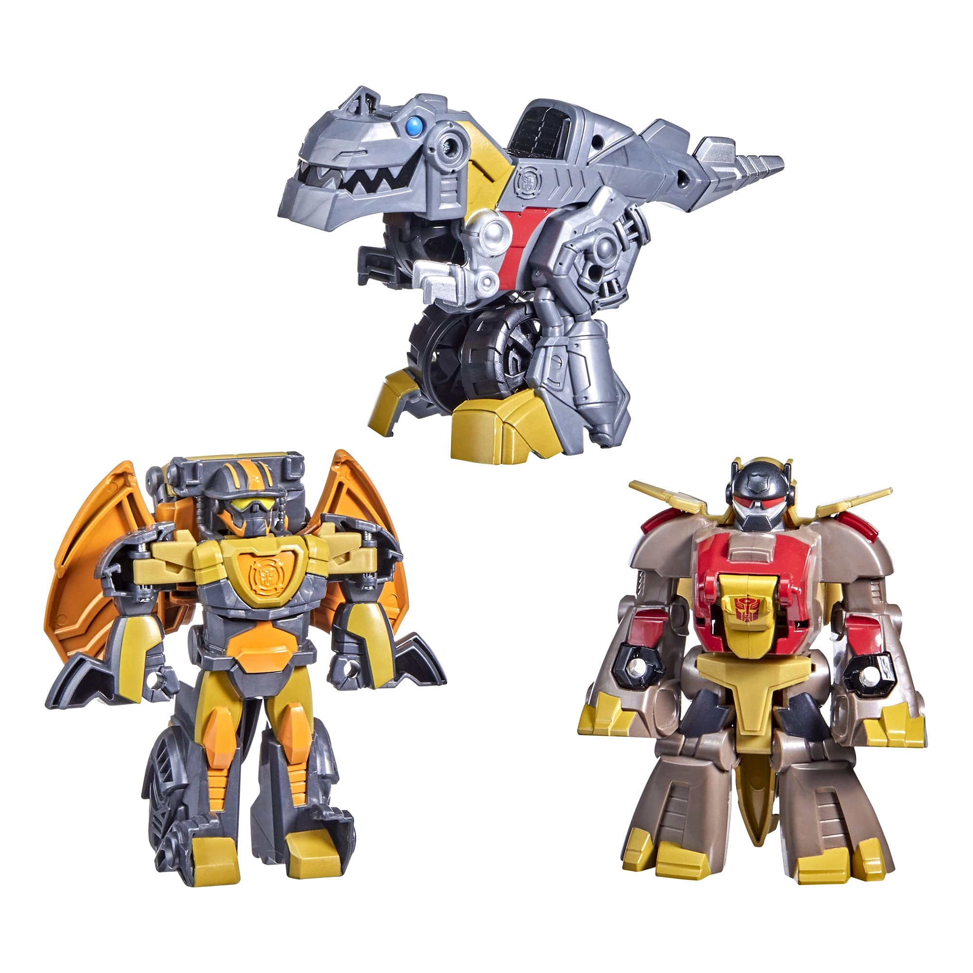Hasbro Dinobot Squad - 1 Grimlock, Dinobot Snarl, Predaking Transformers