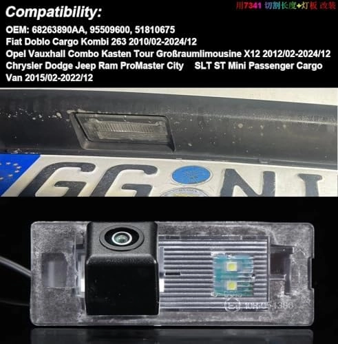 Reversing Camera - IP68 AHD