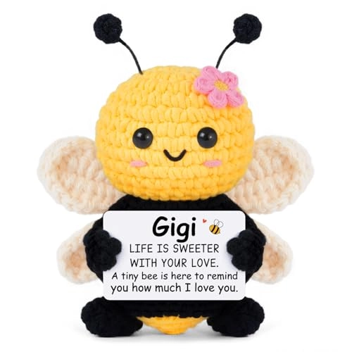 Gigi Life is Sweeter with Your Love - Crochet Bees - Bee - 11 cm