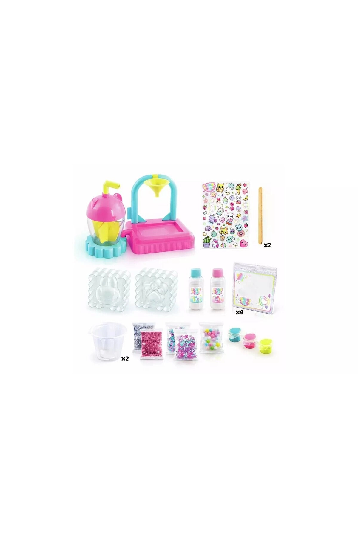 COLOR LAND CHILDRENS TOYS CENTER LLC SQI001 Squishy Factory DIY - 1 Piece