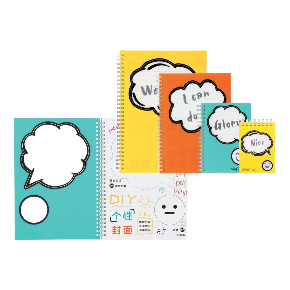 Foldermate 1-Subject Notebook A5 - 70 Sheets