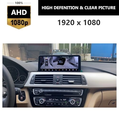 360-Degree Panoramic Surround View Camera - Night Vision Wireless Wired 1080P