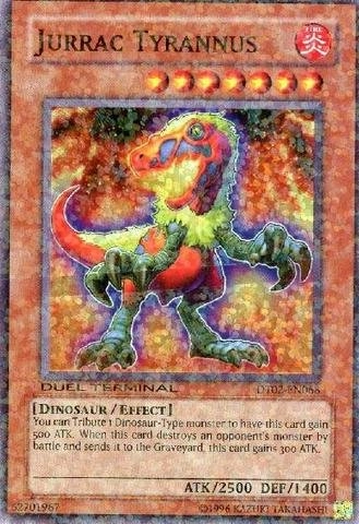 Konami Jurrac Tyrannus DT02-EN068 - 1st Edition
