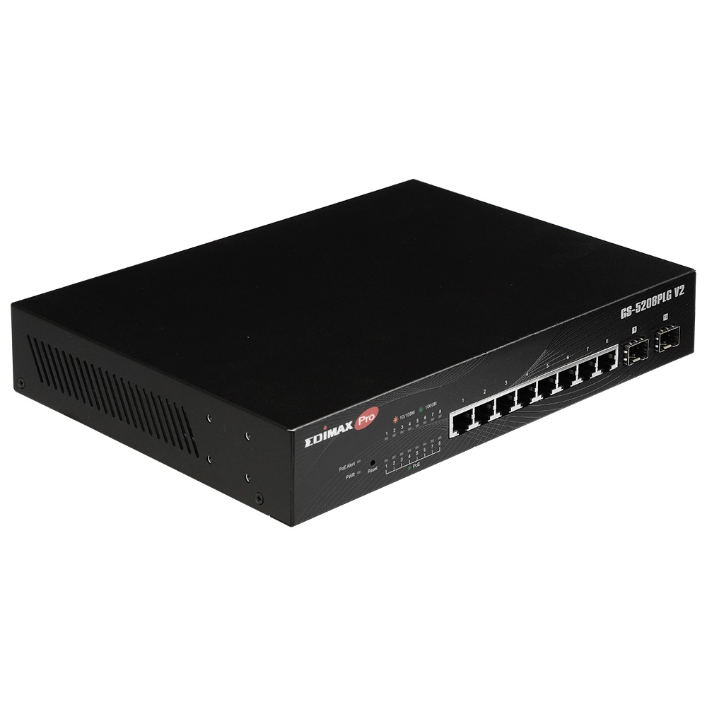 GS-5208PLG V2 - 10-ports