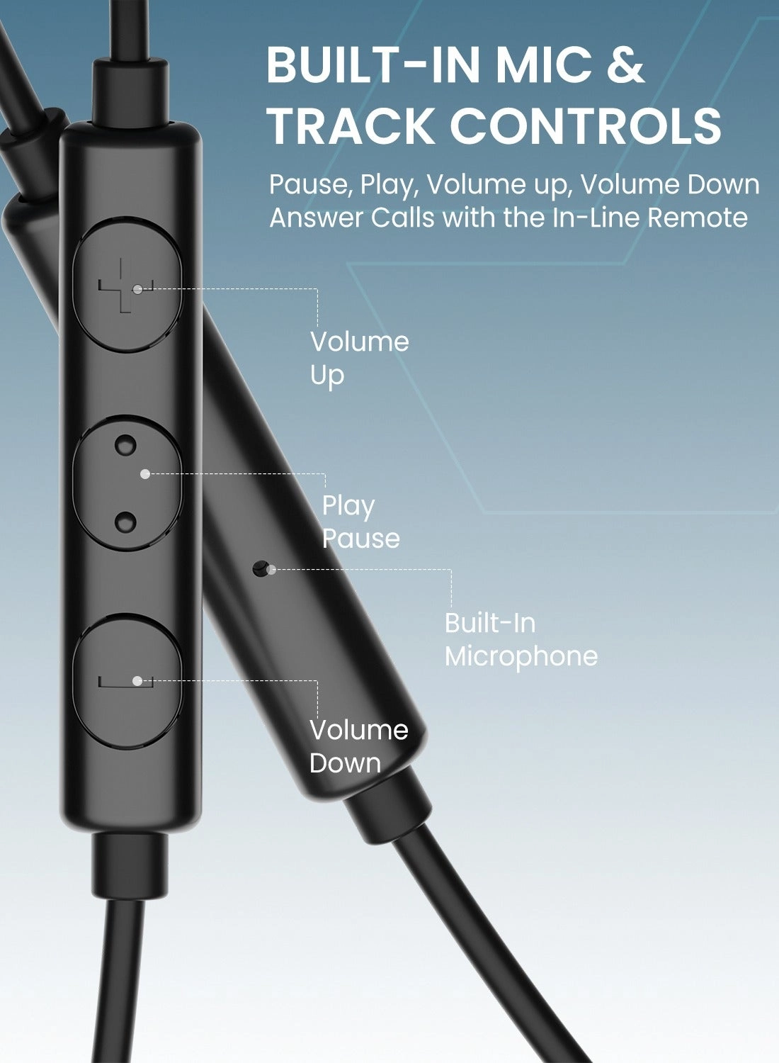 Wired Stereo Type-C Earphone - Wired Earbud