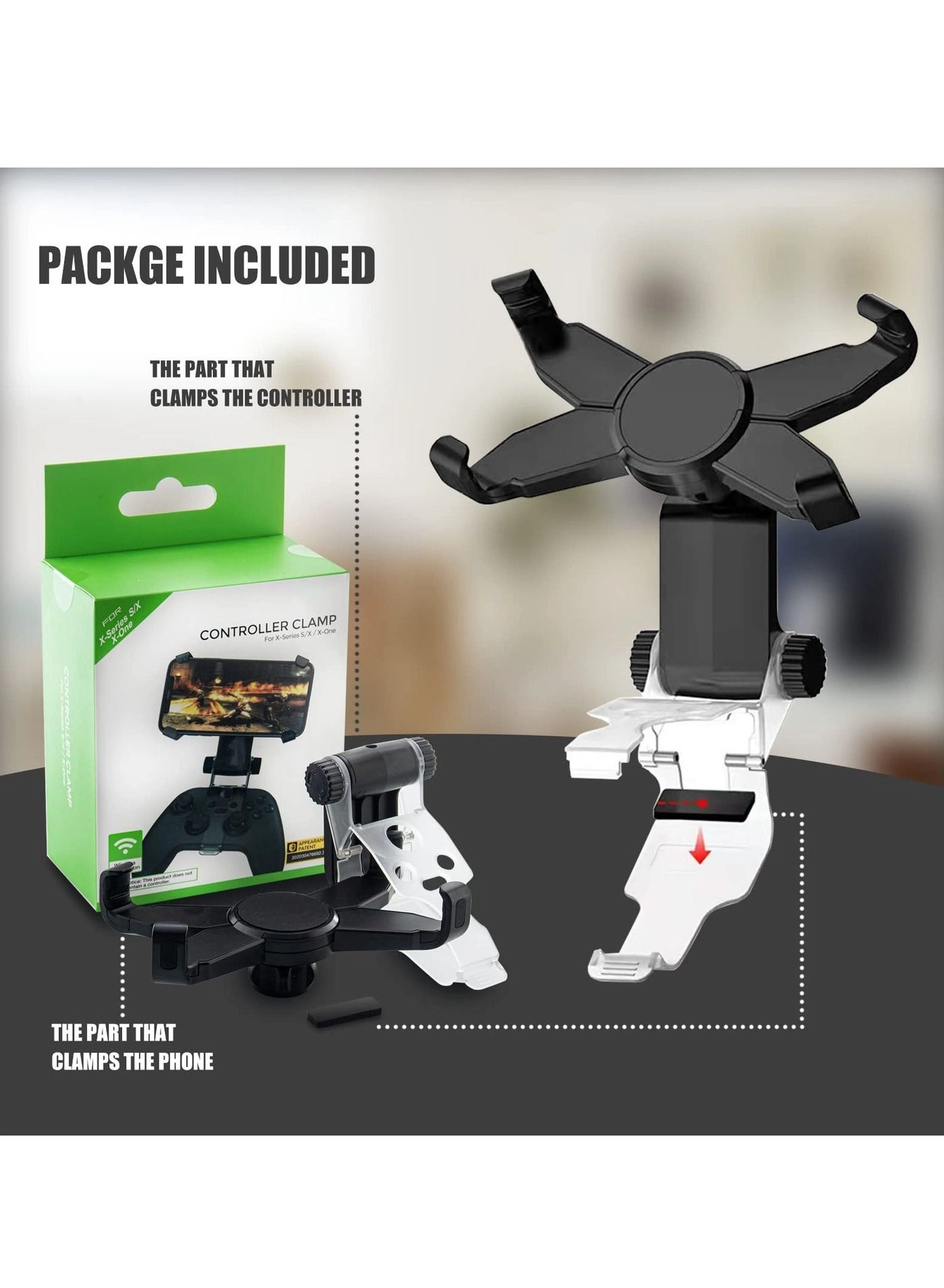 Phone Clip - Xbox Series S/X Xbox One Xbox One S/X