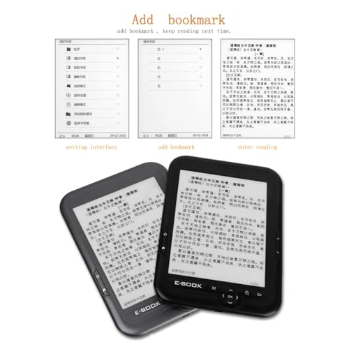 Ebook reader - 6-inch 8GB