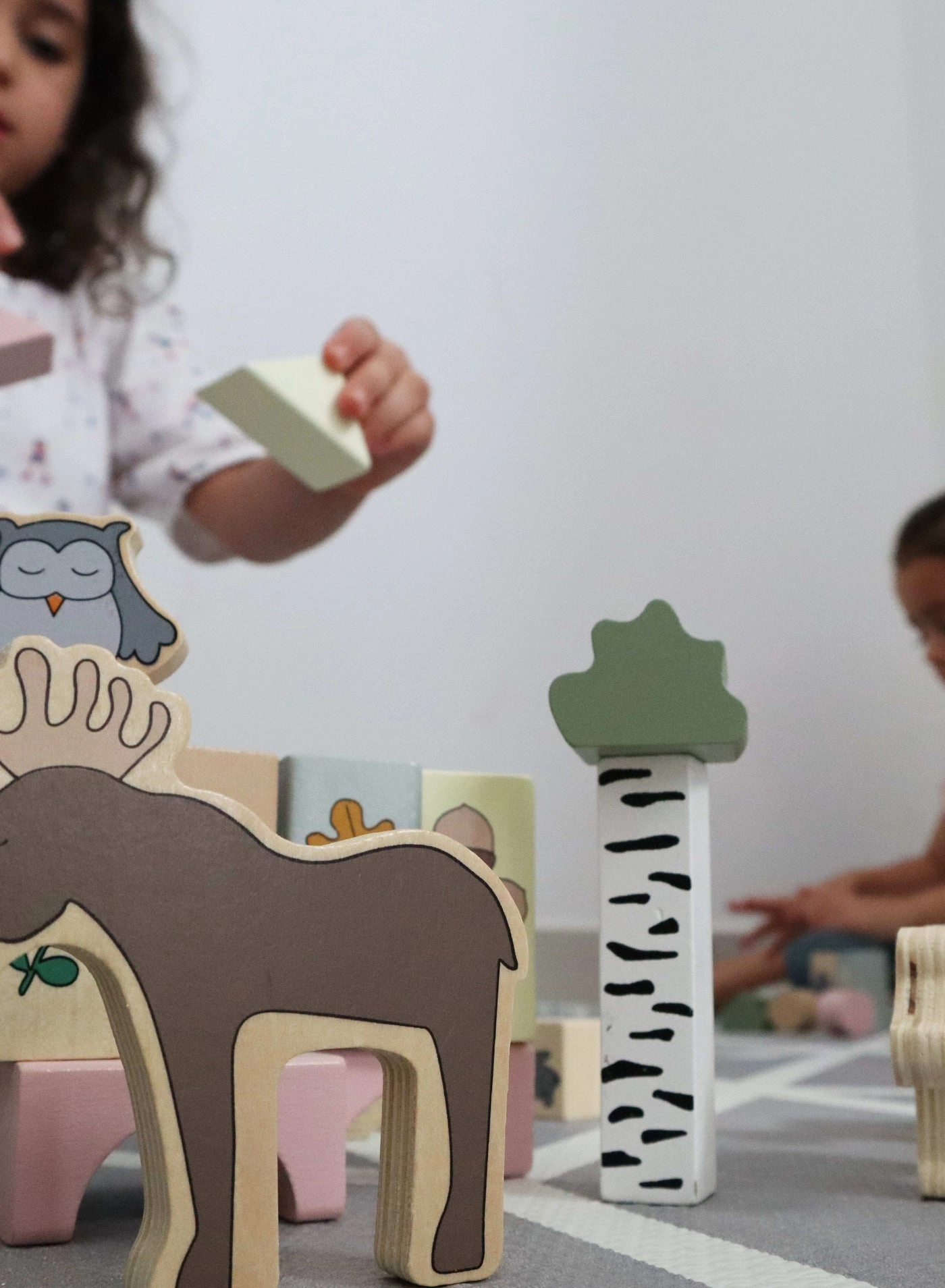 Building blocks forest - animals 50 pcs