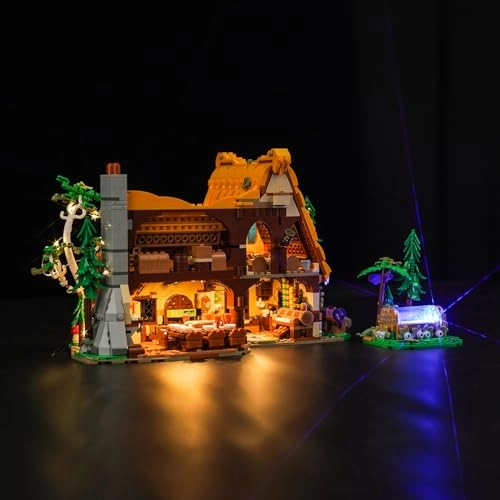 43242 Snow White and The Seven Dwarfs' Cottage - LED Lighting Kit Standard Version